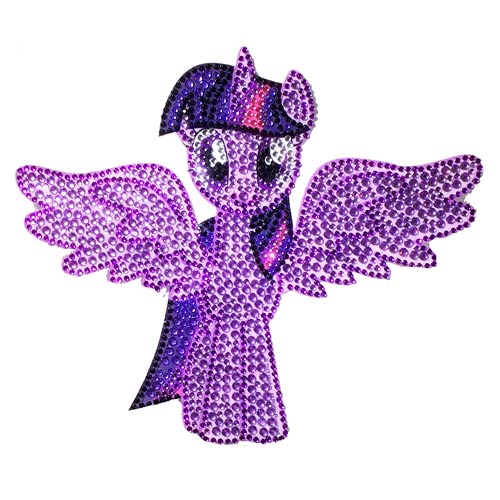 My Little Pony Twilight Sparkle Crystal Studded Decal